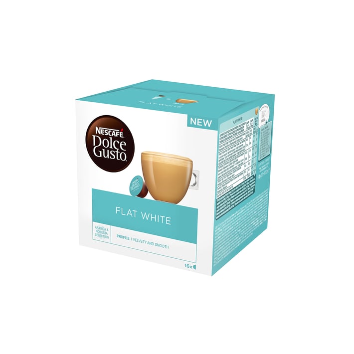 Nescafé Dolce Gusto Кафе капсула Flat White, 16 броя