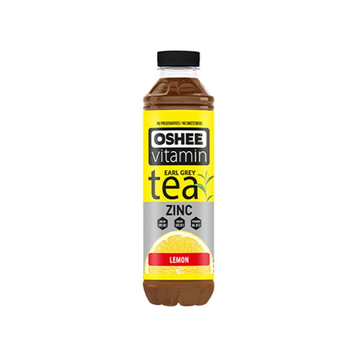 Oshee Студен чай с витамини Ърл Грей, с лимон, 555 ml
