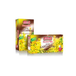 Asso Чай ''Жълт кантарион'', билков, 20 броя