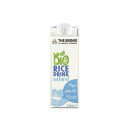 The Bridge Био напитка, оризова, натурална, без глутен, 250 ml