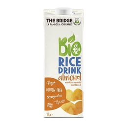The Bridge Био напитка, оризова, с бадеми, без глутен, 1 L