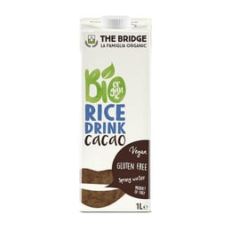 The Bridge Био напитка, оризова, с какао, без глутен, 1 L