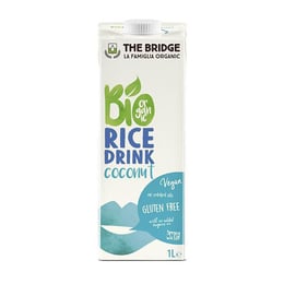 The Bridge Био напитка, оризова, с кокос, без глутен, 1 L