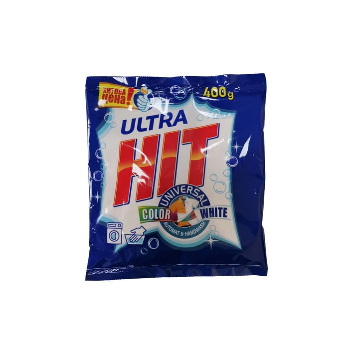 Ultra Hit Прах за пране, 400 g