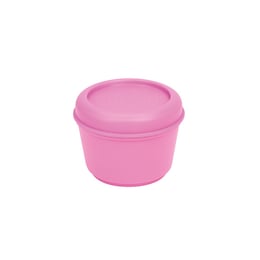 Milan Кутия за храна Sunset, кръгла, розова, 250 ml