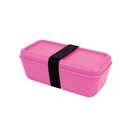 Milan Кутия за храна Sunset, кръгла, розова, 750 ml