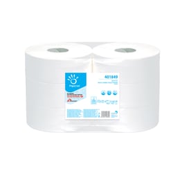 Papernet Тоалетна хартия, джъмбо, целулоза, двупластова, 1 kg, 6 броя