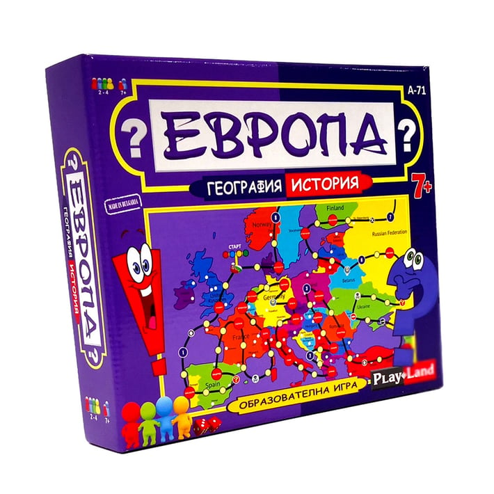 Playland Игра ''Европа - география и история''