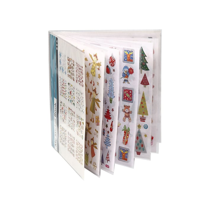 Creativ Company Книга със стикери Коледа, 12 листа
