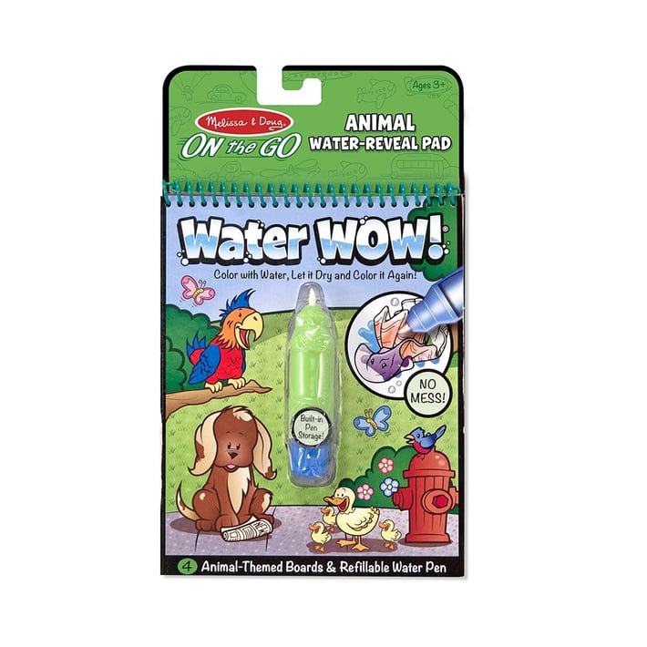 Книжка за рисуване с вода Melissa & Doug - Животните