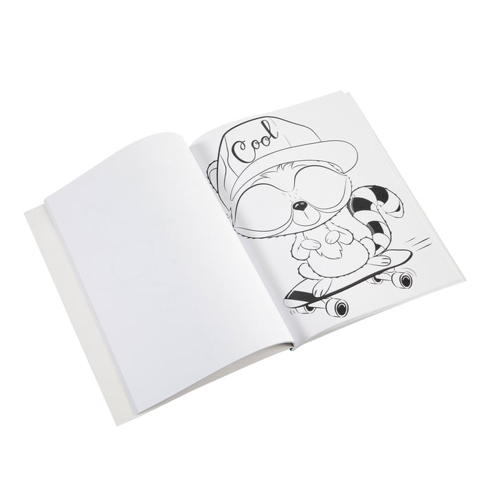 Grafix Книжка за оцветяване, А4, със стикери, за момче