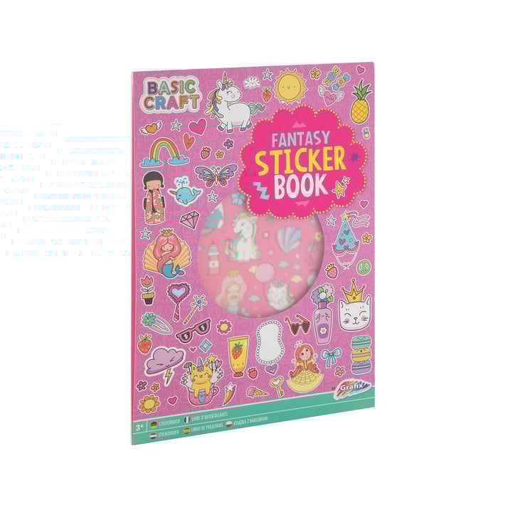Moxy Книжка със стикери Фантазия, А4