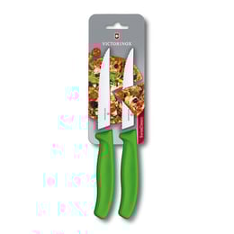 Victorinox Кухненски нож за колбаси и пица, зелен