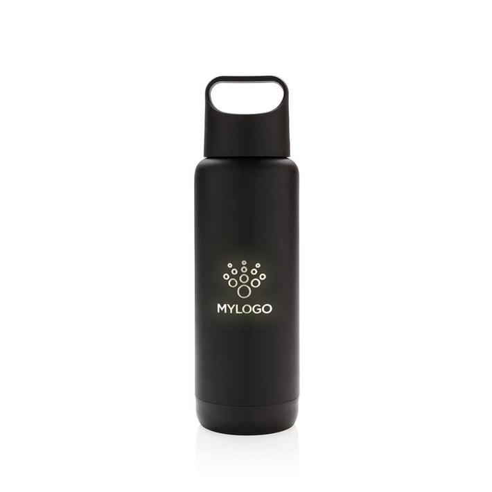 XD Термобутилка Light Flask, 500 ml, черна