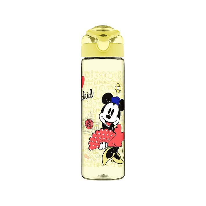 Disney Бутилка за пътуване Мадрид, 630 ml, жълта