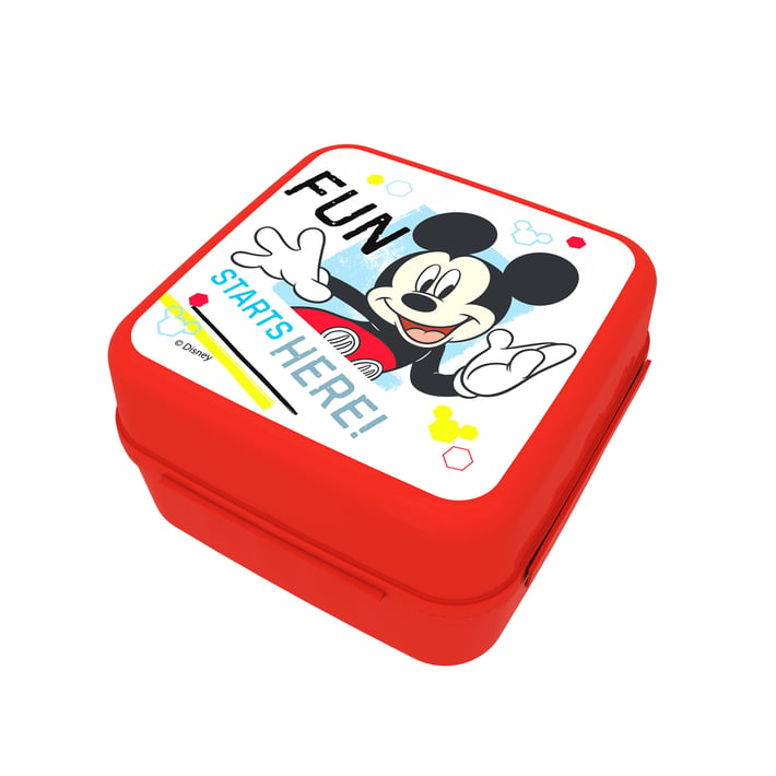 Disney Комплект, бутилка 500 ml и кутия за обяд Mickey Mouse