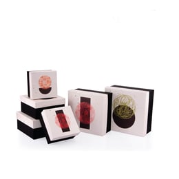 Gipta Подаръчна кутия Seon, с капак, 160 x 160 x 90 mm