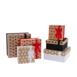 Gipta Подаръчна кутия Sansa, с капак, 160 x 160 x 90 mm