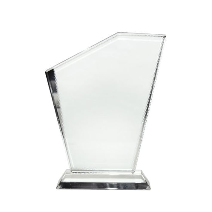 BESTSUB Кристал Триъгълник, 17 х 14 х 2 cm,с възможност за персонализация