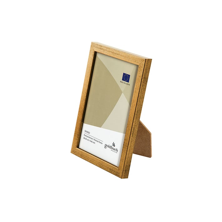 Goldbuch Рамка за снимка, дървена, 10 х 15 cm, златиста