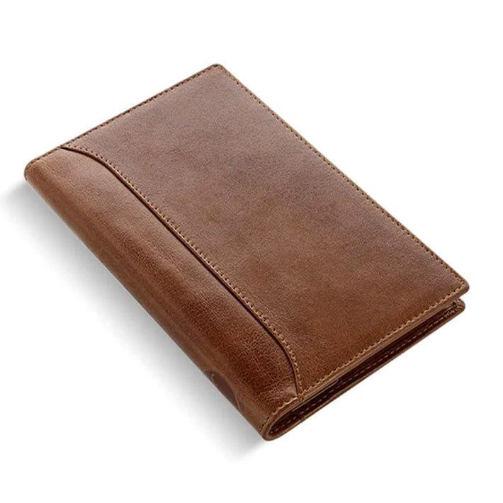 Filofax Органайзер Loockwood Personal Slim, коняк