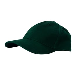 Бейзболна шапка, 6-панелна, зелена, с включен печат на лого до 10 x 10 cm