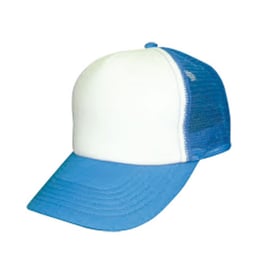 Бейзболна шапка, лятна, синя, с включен печат на лого до 10 x 10 cm