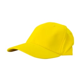 Бейзболна шапка, 6-панелна, жълта, 25 броя