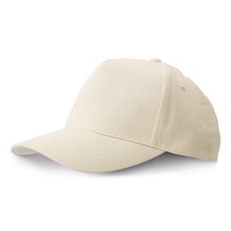 Бейзболна шапка, 6-панелна, памук, бяла, 10 броя