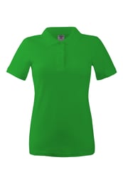 KEYA Дамска тениска с яка WPS180, размер M, зелена