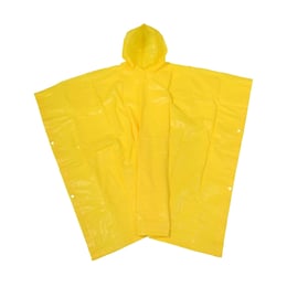 TOPS Дъждобран, тип пончо, с цветен калъф, жълт