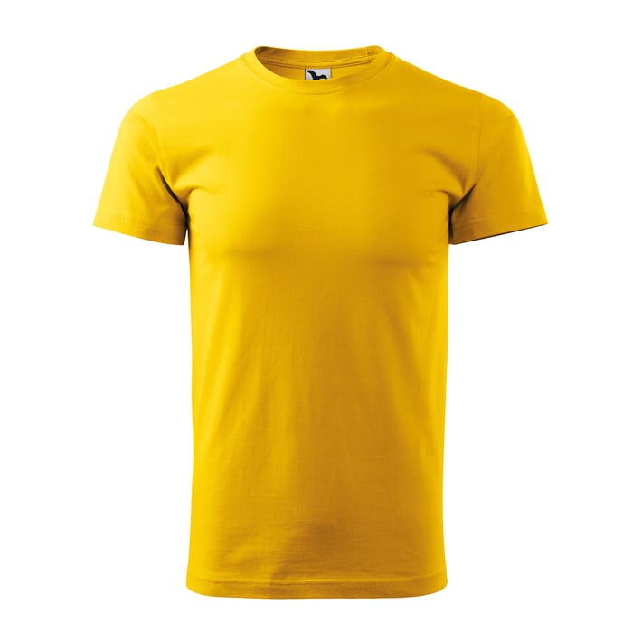 Malfini Мъжка тениска Basic 129, размер S, жълта