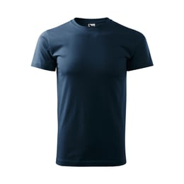 Malfini Мъжка тениска Basic 129, размер XL, нави синя