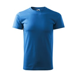 Malfini Мъжка тениска Basic 129, размер XXL, светлосиня
