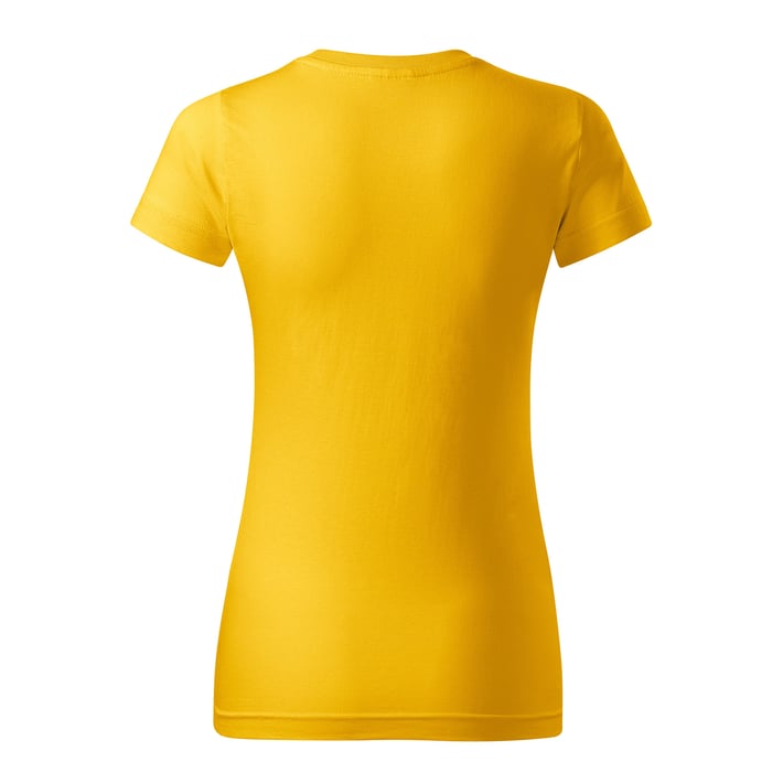 Malfini Дамска тениска Basic 134, размер S, жълта