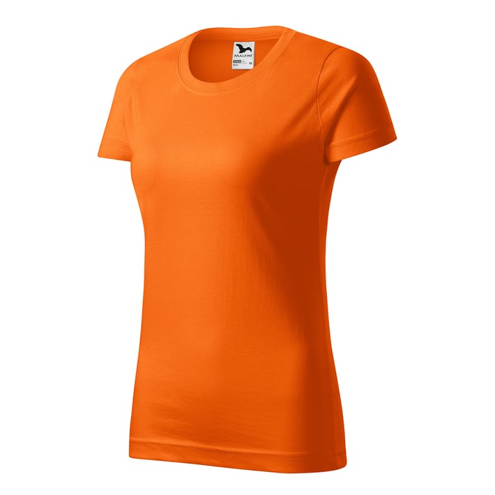 Malfini Дамска тениска Basic 134, размер S, оранжева