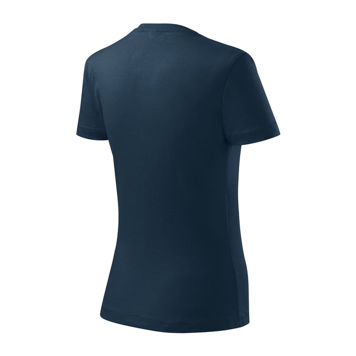 Malfini Дамска тениска Basic 134, размер XL, нави синя