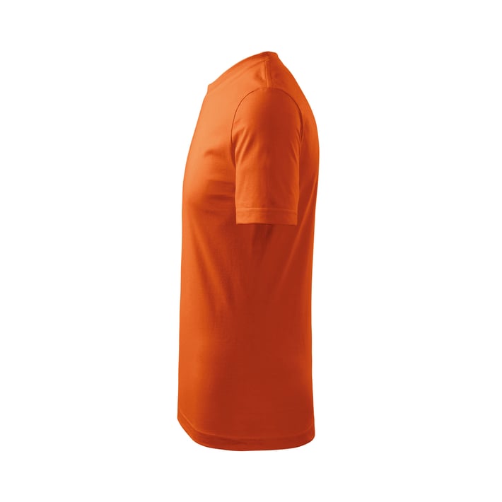 Malfini Детска тениска Basic 138, размер 134 cm, възраст 8 години, оранжева