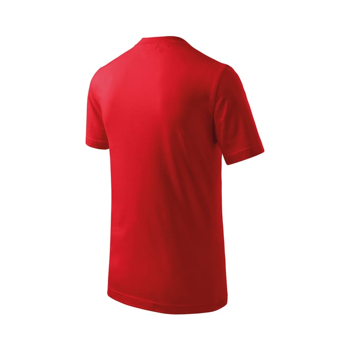 Malfini Детска тениска Basic 138, размер 146 cm, възраст 10 години, червена
