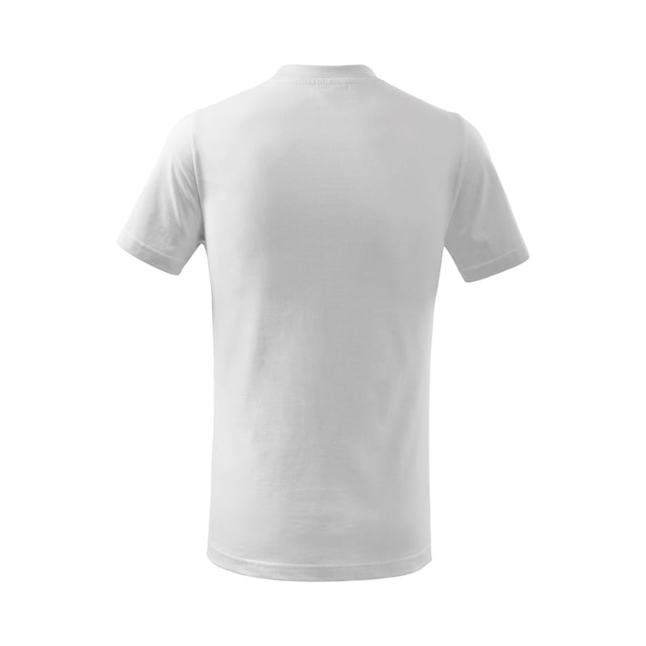 Malfini Детска тениска Basic 138, размер 158 cm, възраст 12 години, бяла
