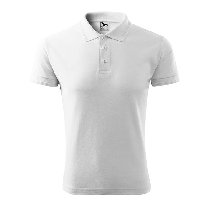 Malfini Мъжка тениска Pique Polo 203, размер XXXL, бяла