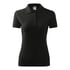 Malfini Дамска тениска Pique Polo 210, размер S, черна