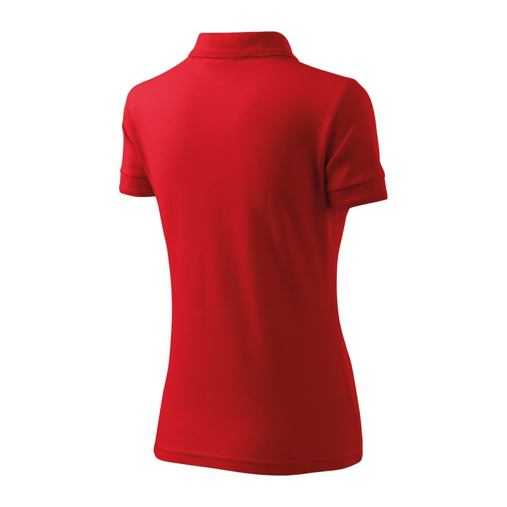 Malfini Дамска тениска Pique Polo 210, размер L, червена