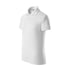 Malfini Детска тениска Pique Polo 222, размер 110 cm, възраст 4 години, бяла