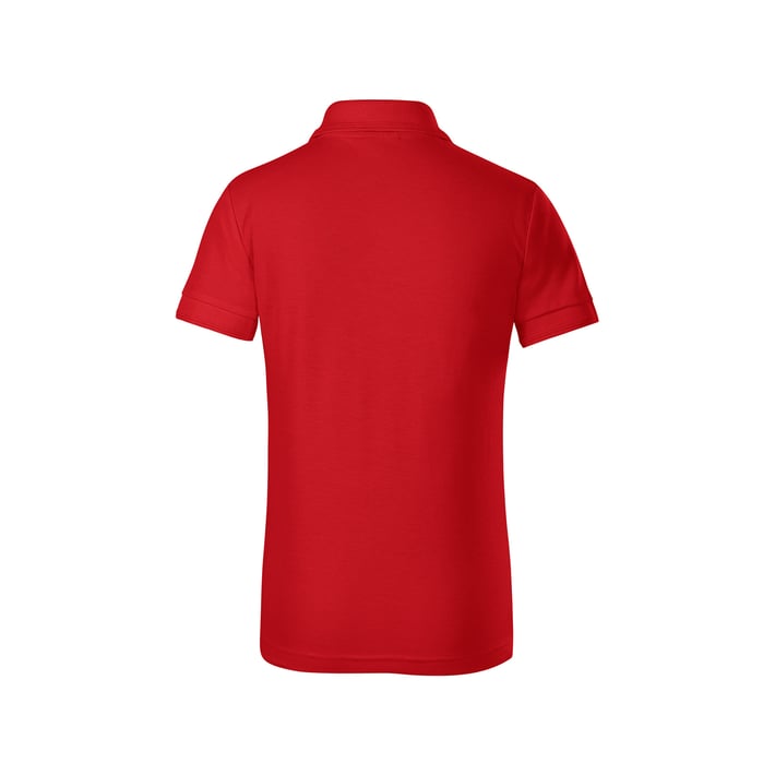 Malfini Детска тениска Pique Polo 222, размер 134 cm, възраст 8 години, червена