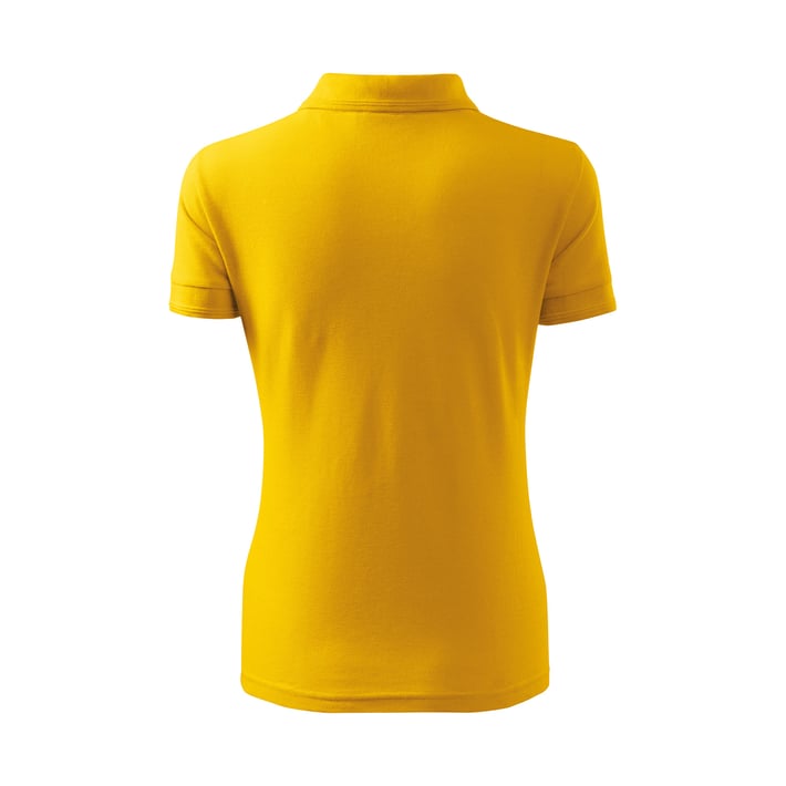 Malfini Дамска тениска Pique Polo 210, размер L, жълта