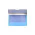 Комплект кутия за визитки и ключодържател, синьо-сребристи