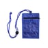 Мултифункционален аксесоар за носене на врат, 10 x 15 cm, син