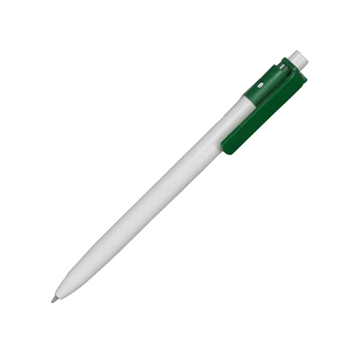 Химикалка Romus 180, бяло-зелена
