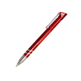 Химикалка Transparent, червена
